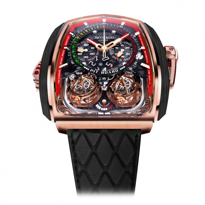 Replica Jacob & Co. Grand Complication Masterpieces - Twin Turbo Furious watch TT200.40.NS.NK.A price